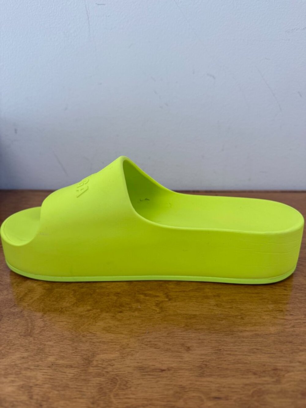 Balenciaga Platform Slides | Acid Lime | EU 41 - Picture 6 of 10